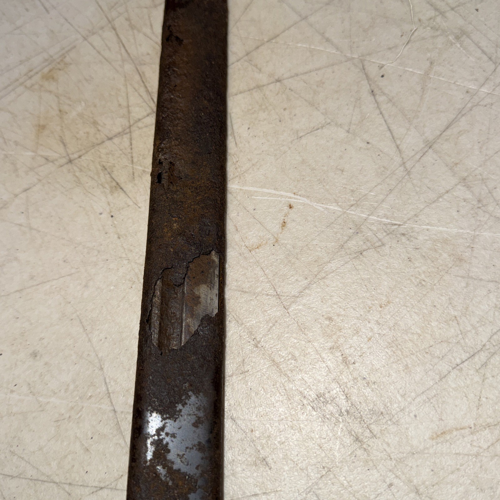 WW2 Japanese Arisaka Bayonet For Restoration. Very Rusty