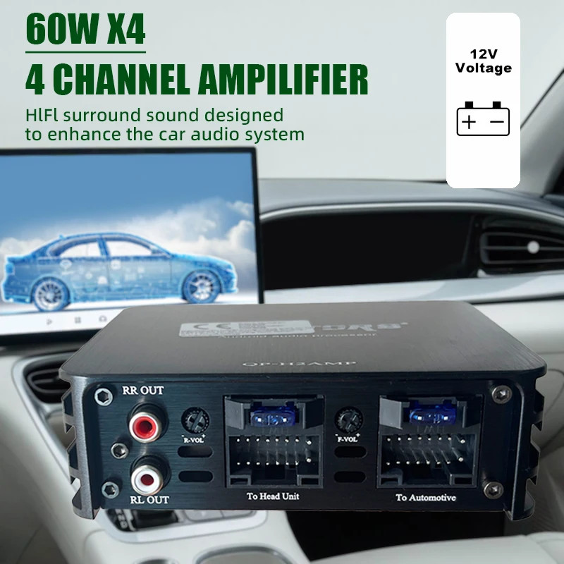 Large Screen Car Audio Lossless Upgrade DSP-intelligent Digital Audio Processor