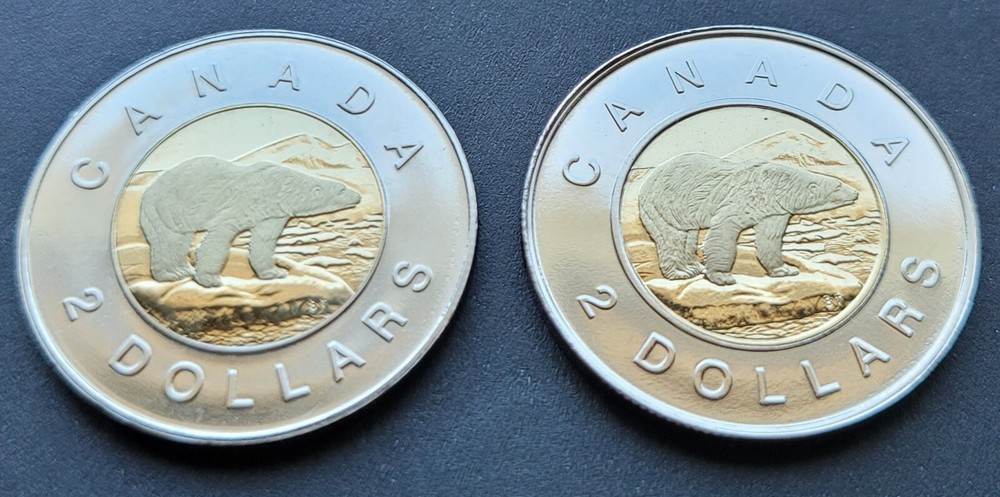 *** CANADA COMBO TOONIES 1998W & 2000W *** FROM MINT SETS ***