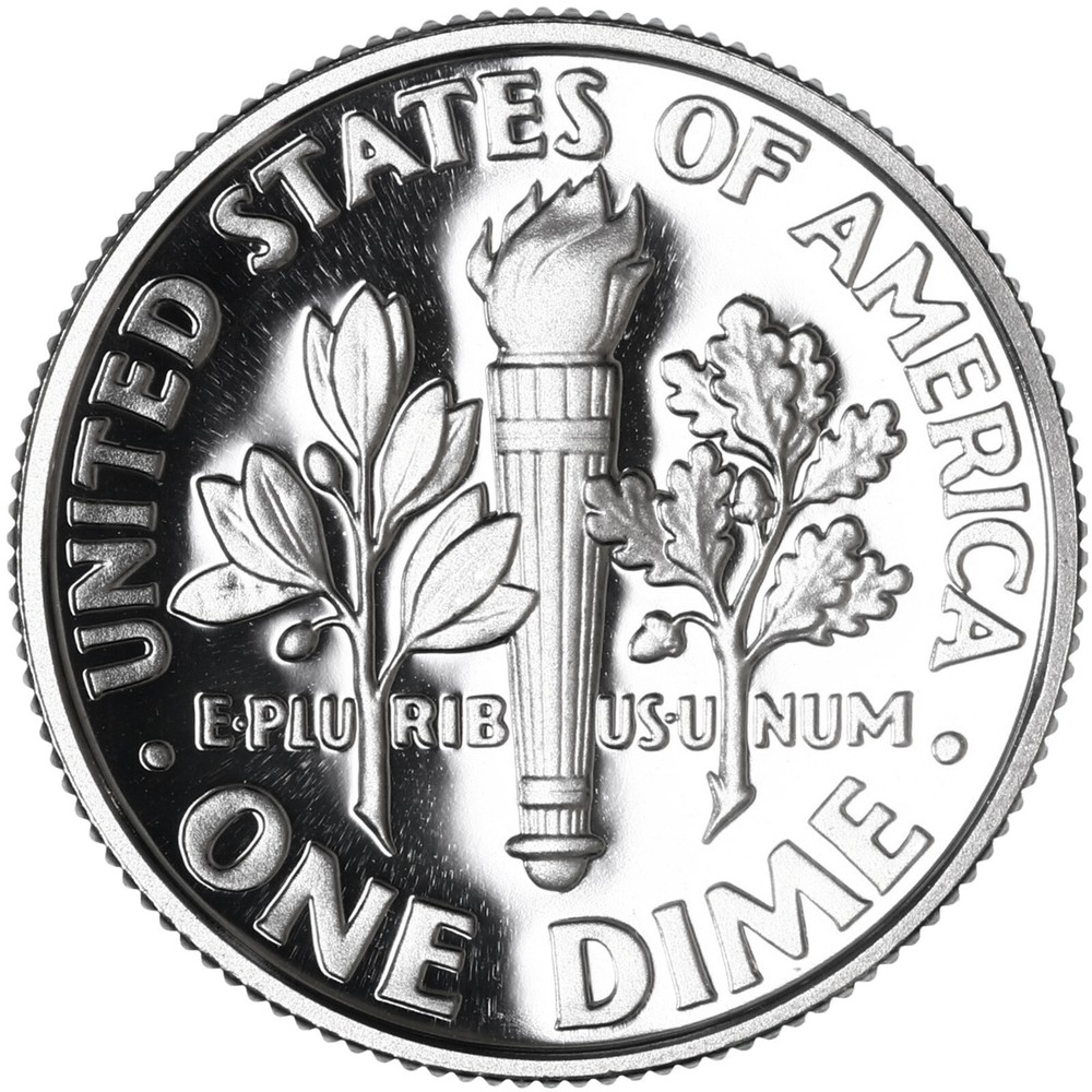 2003 S Roosevelt Dime Gem DCam Proof CN-Clad
