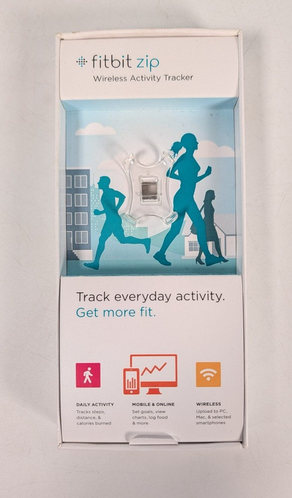 Fitbit Zip Wireless Activity Tracker Lime Green - Lightly Used with Box