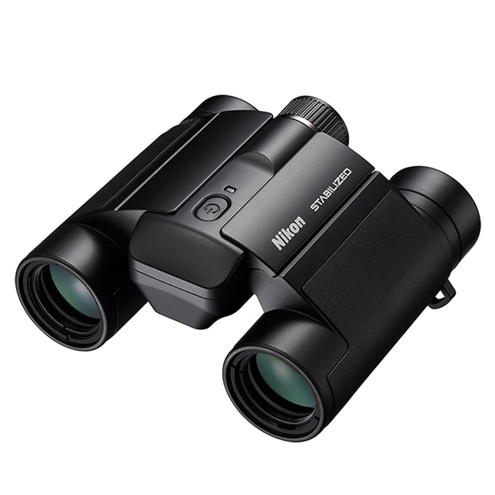 Nikon Stabilized 10x25 S Binoculars, Compact with Image Stabilization [16782]