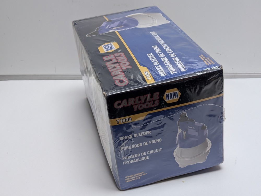 CARLYLE TOOLS 71800 Brake Bleeder (NEW).