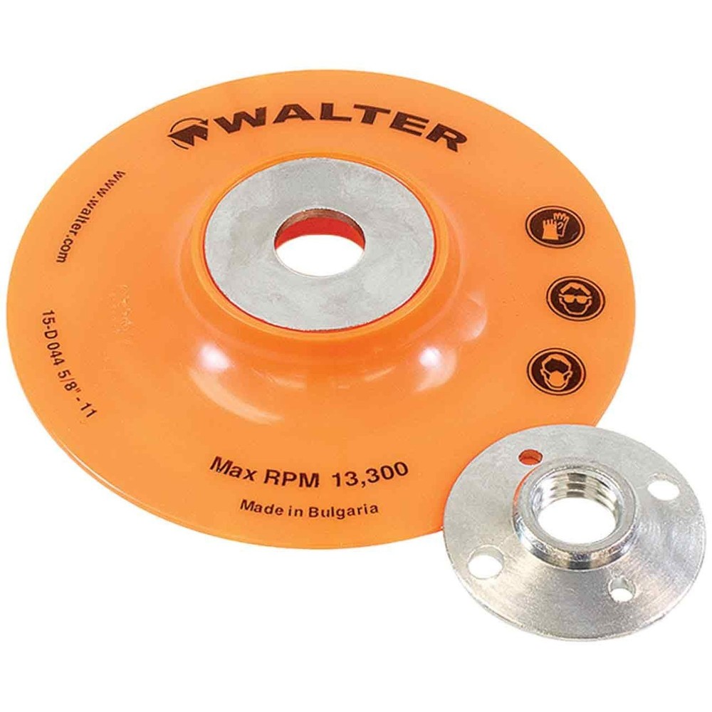 Walter Surface Technologies 15D044 Backing Pad Assembly - 4 ½ in. Sanding D