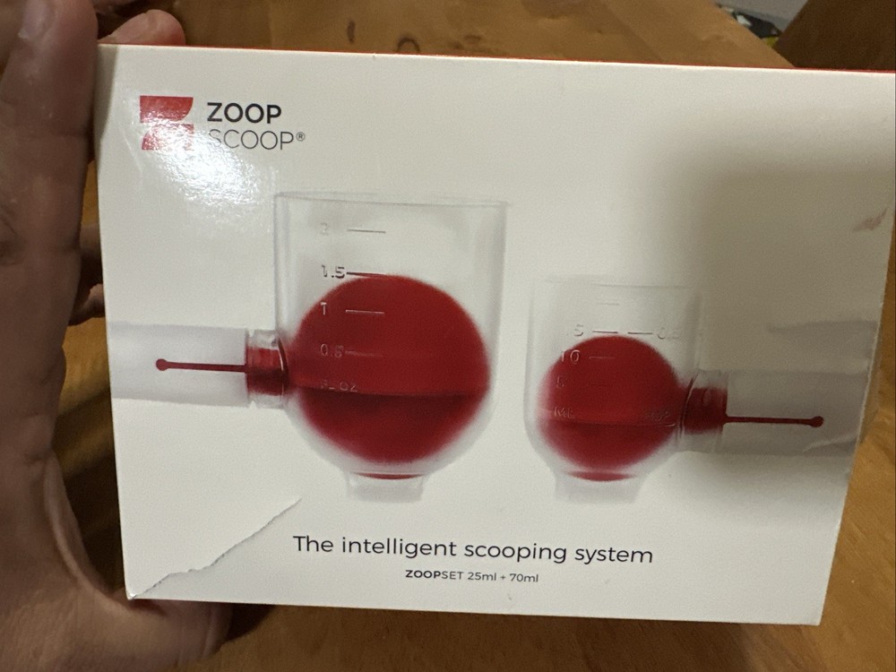 Zip Scoop  The Intelligent Scooping System 25ml + 70 ml