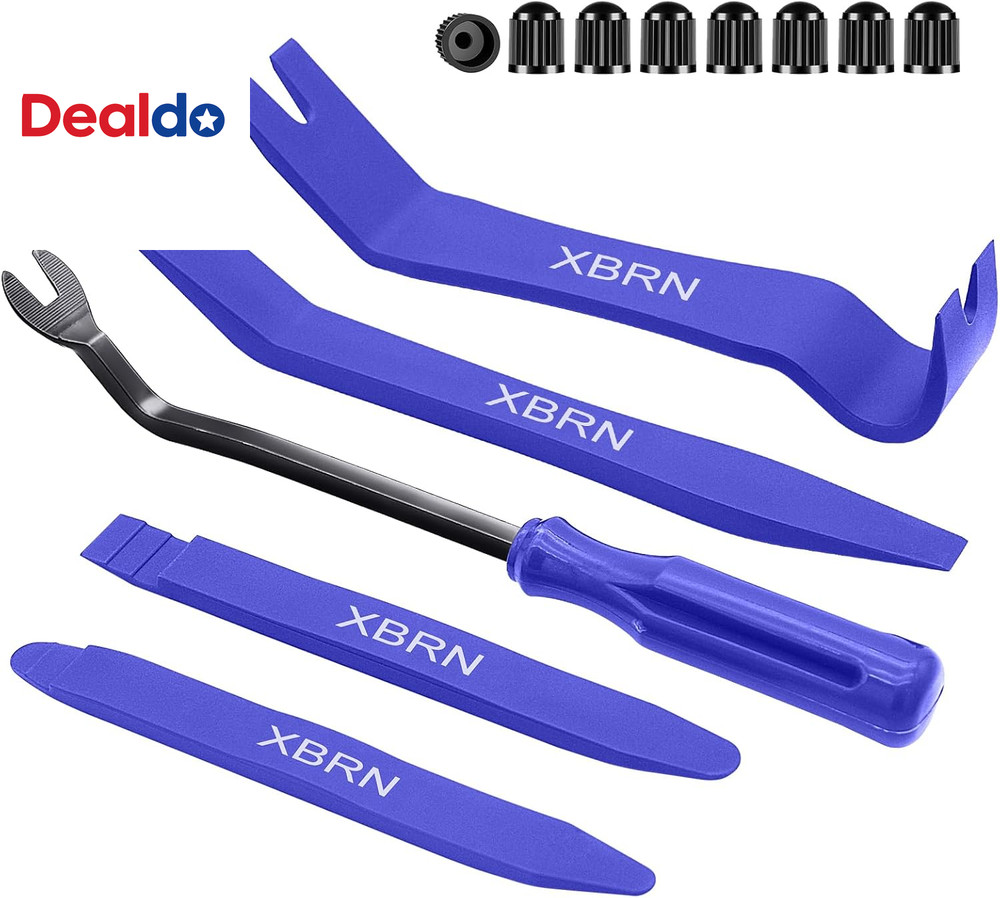 Auto Trim Removal Tool Kit,13 Pcs Car Panel Door Window Tools Kit,Auto Clip Fast