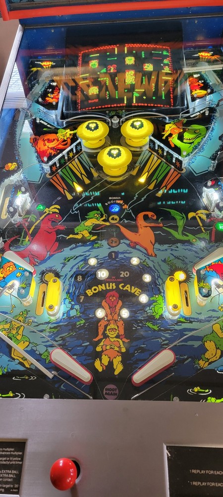 1982 Gottlieb Caveman Pinball Machine