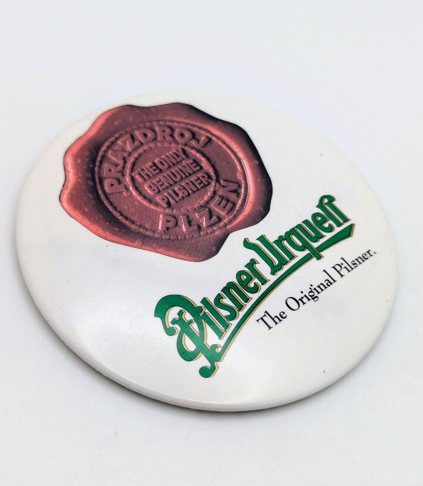 Pilsner Urquell Brewery Button Pin