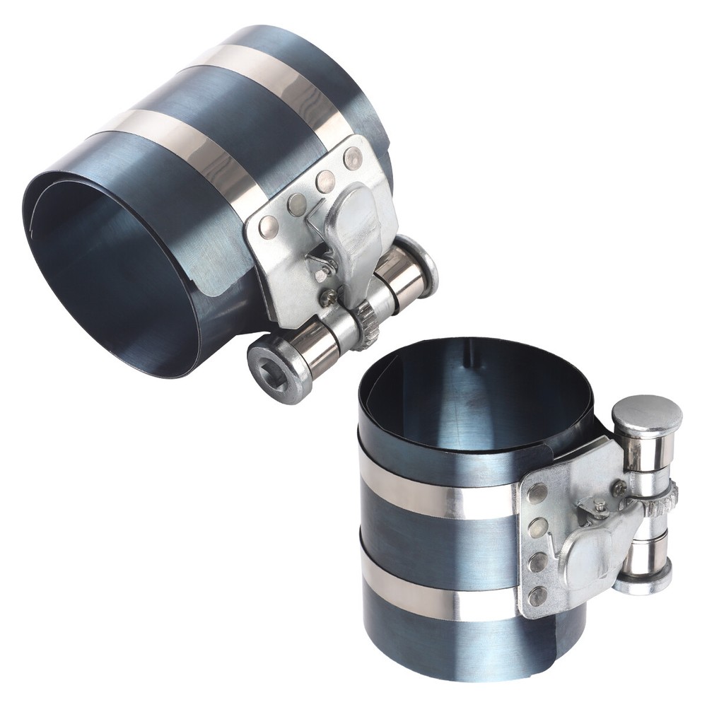 Piston Ring Compressor Installer Plier Remover Expander Tool Kit 2 1/8" to 7" US