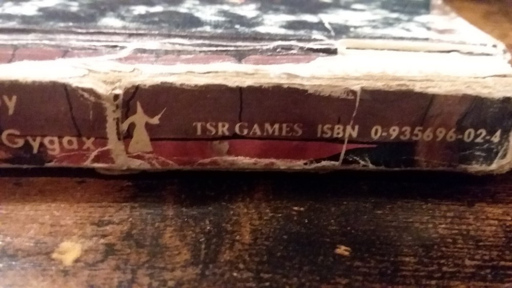 Advanced Dungeons & Dragons Dungeon Master's Guide 1st Edition 6th Beta 238 pp