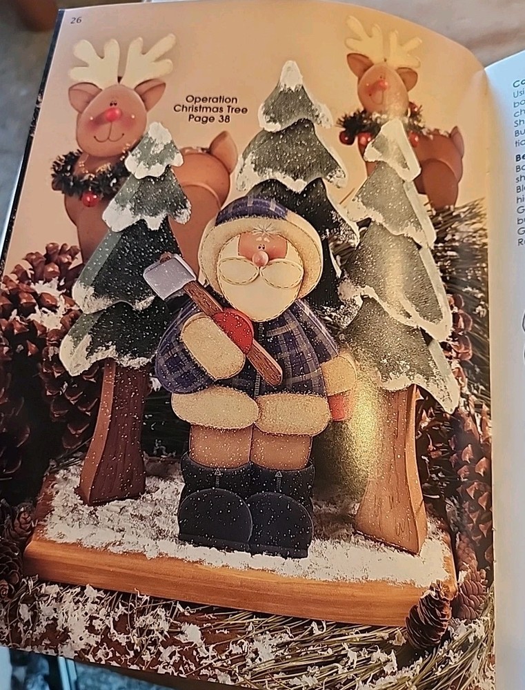 Pumpkins And Peppermints By Nancy Wood Craft Book With Patterns And Techniques
