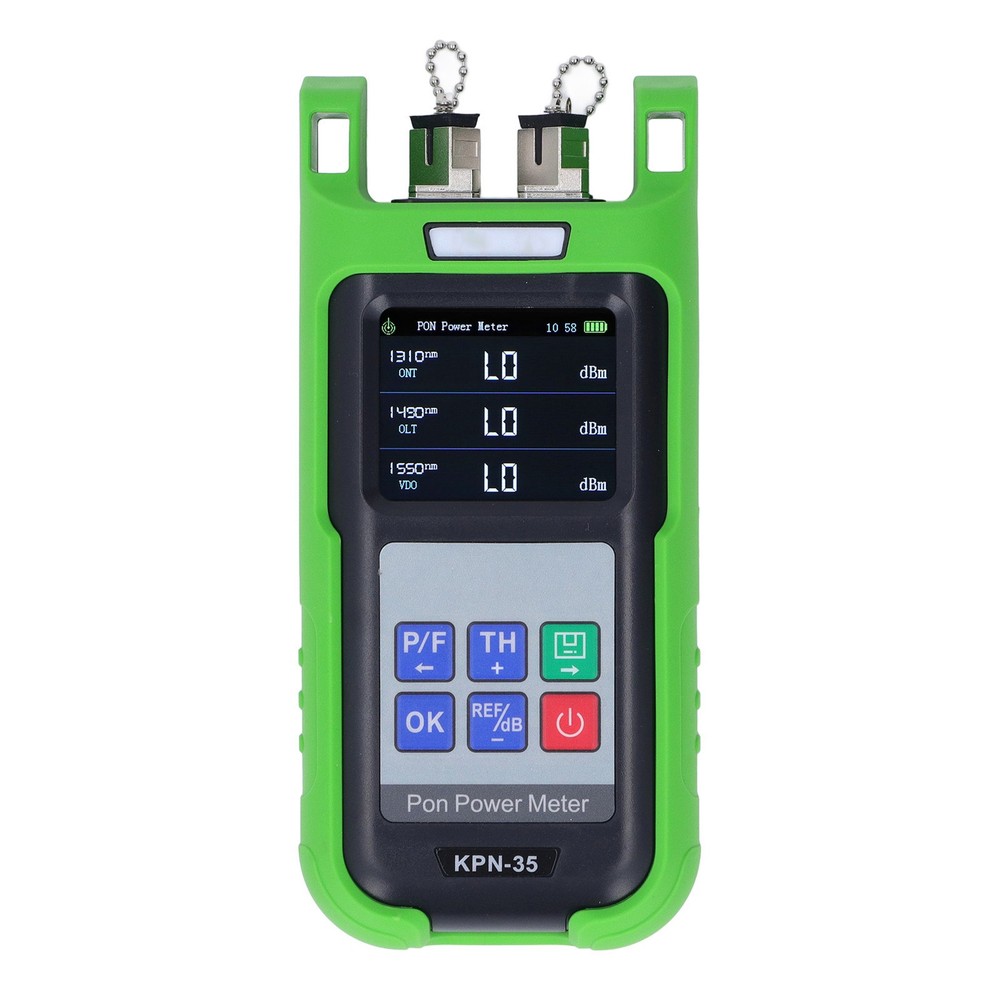 Handheld LED Optical Fiber Power Meter High Accuracy Mulit Function Tester NTH