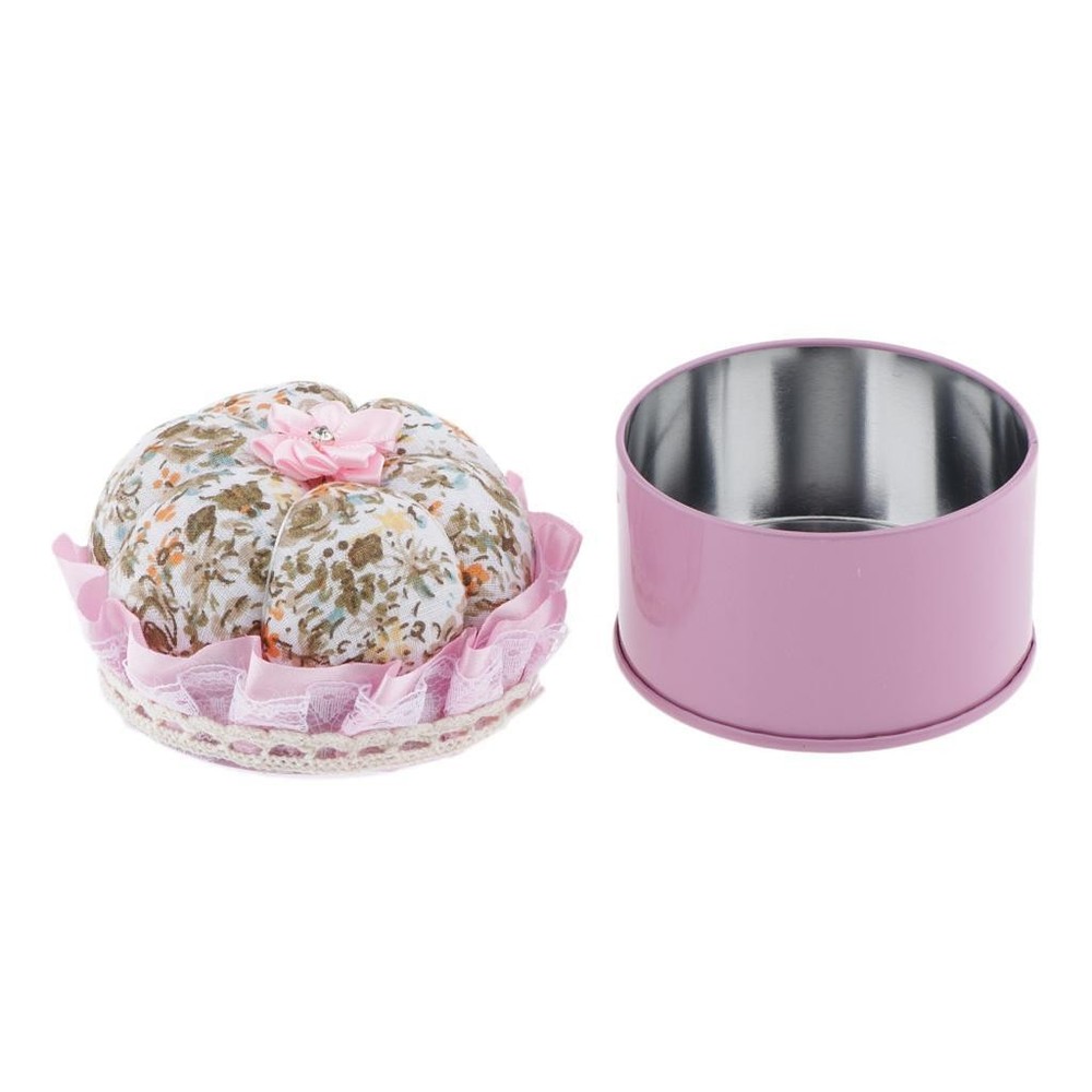 Pincushion With Iron Case For Embroidery / Patchwork /