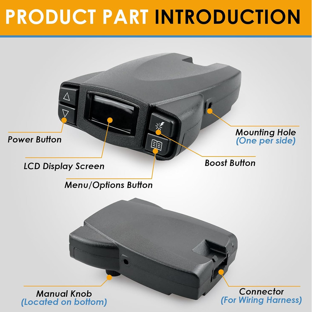 For Tekonsha P3 Prodigy 90195 Electric Trailer Brake Control Module Controller
