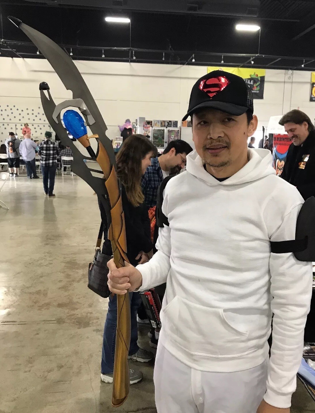 47"Avengers Age Of Ultron Loki’s Staff ScepterCollector Version WithStand HK8734