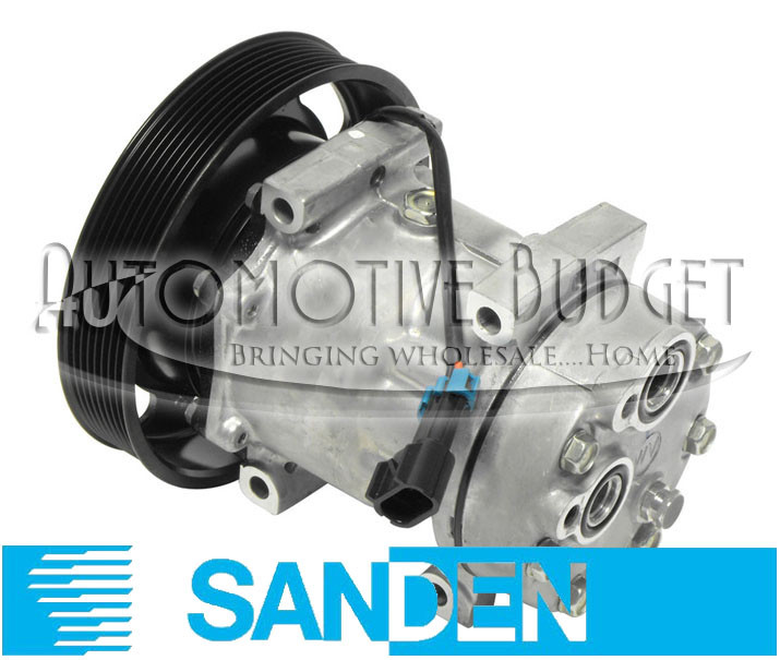 Sanden 4326 A/C Compressor w/Clutch for Volvo and Mack Trucks - NEW OEM
