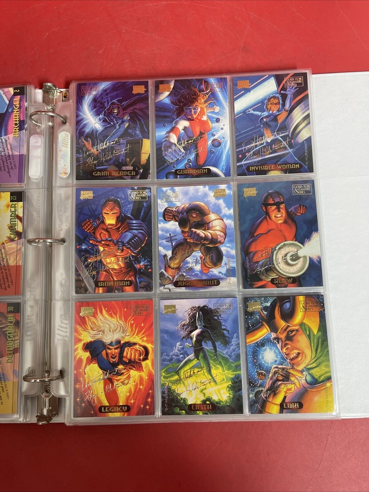 1994 Marvel Masterpiece SP ED Lot 232 Card