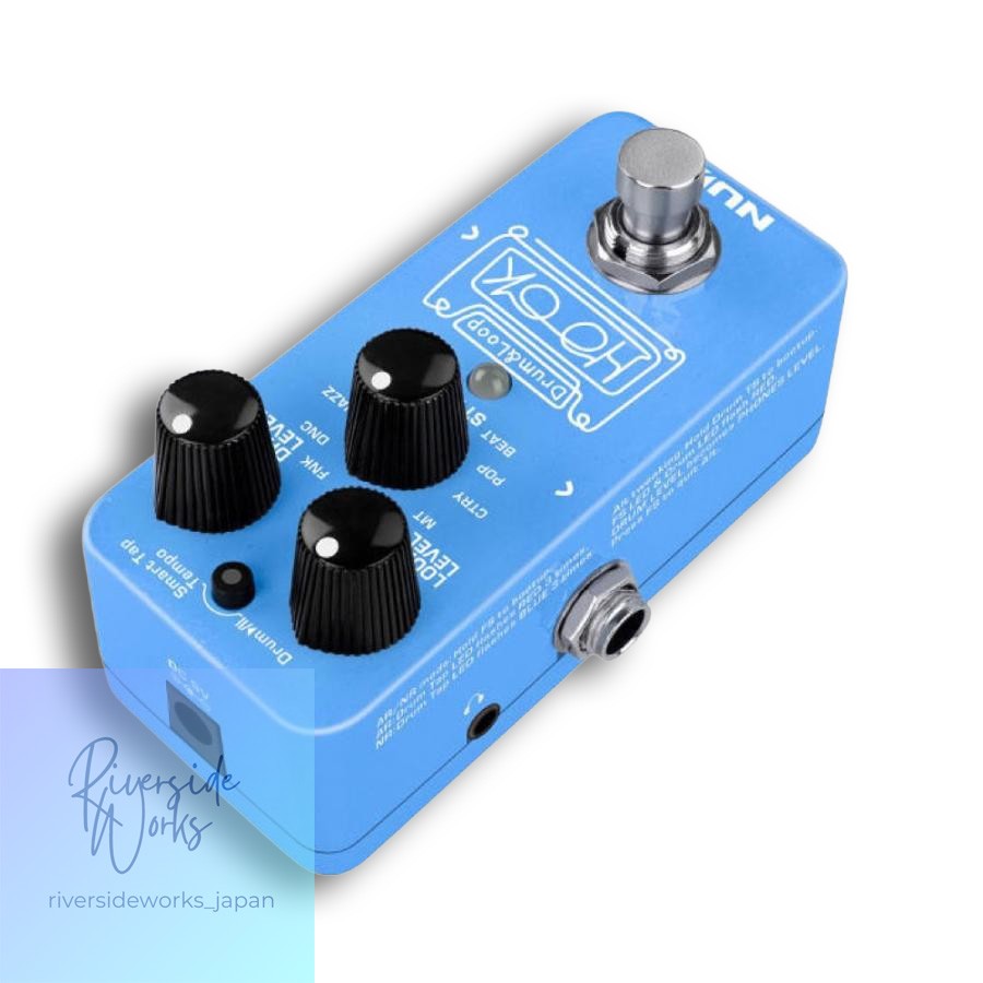 NUX NDL-3 HOOK Drum & Loop Guitar Effects Pedal Looper