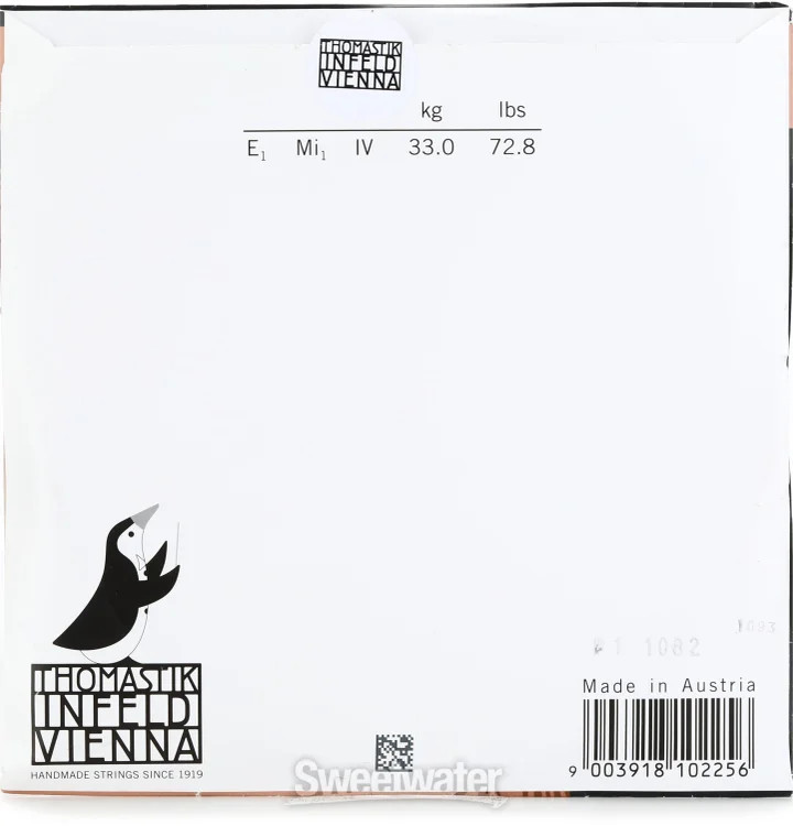Thomastik-Infeld 3885.5 Spirocore Orchestra Double Bass E String - 3/4 Size,