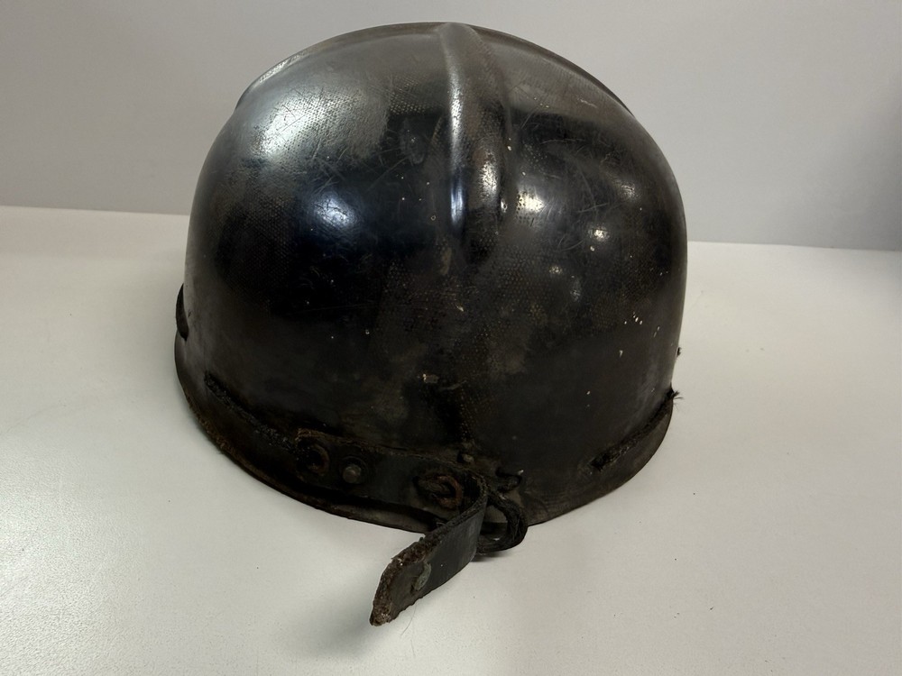 MSA Comfo Cap Tiger Stripe Coal Miners Vintage