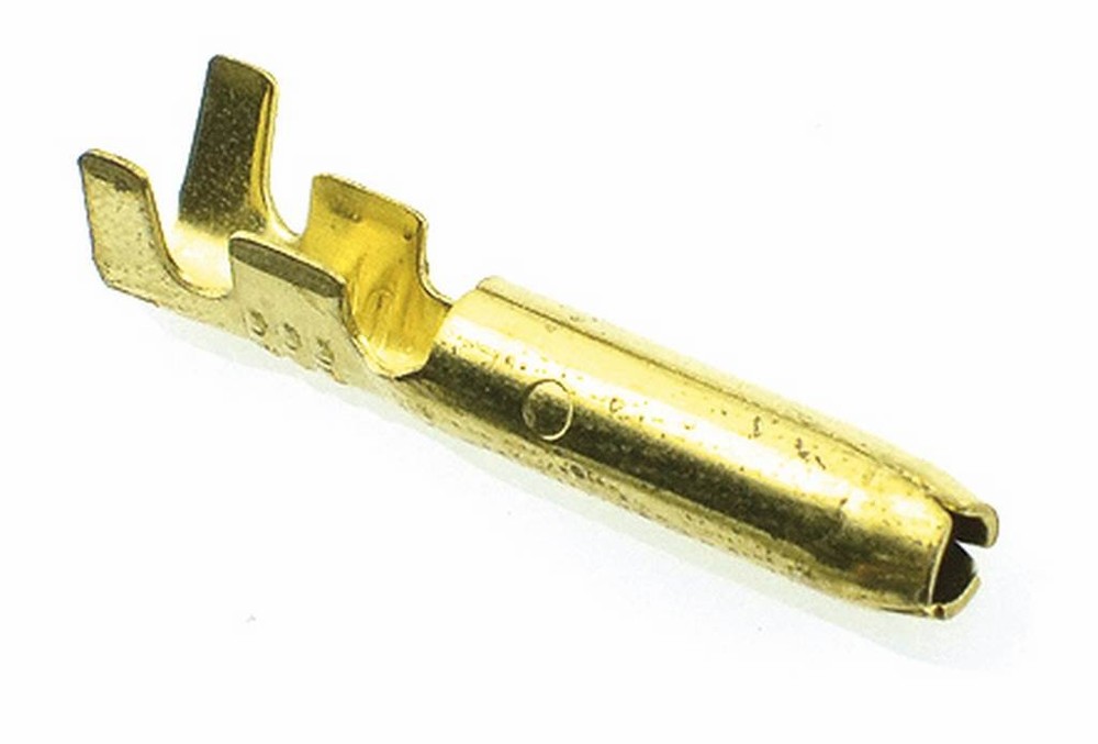 V PARTS Round Electrical Cable Terminals (Plugs), 10 Pack