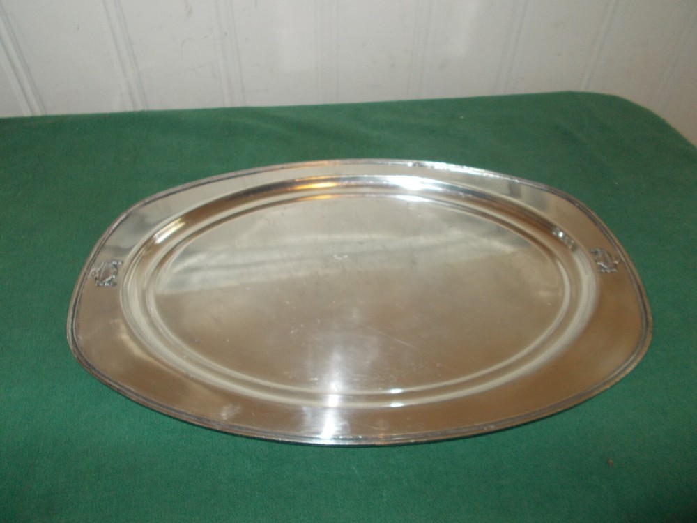 ANTIQUE SILVER PLATED WALLACE BUCKINGHAM TEA/COFFEE SET WITH PLATTER