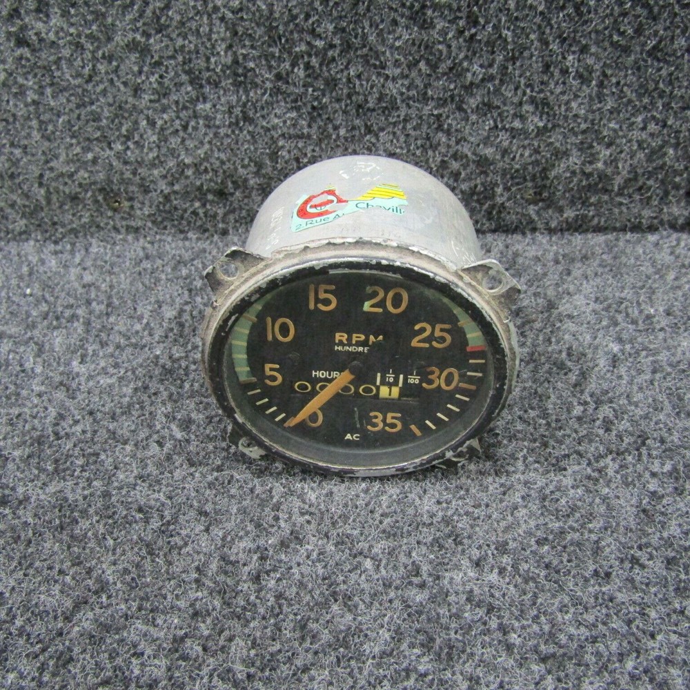 AC Mechanical Recording Tachometer Indicator