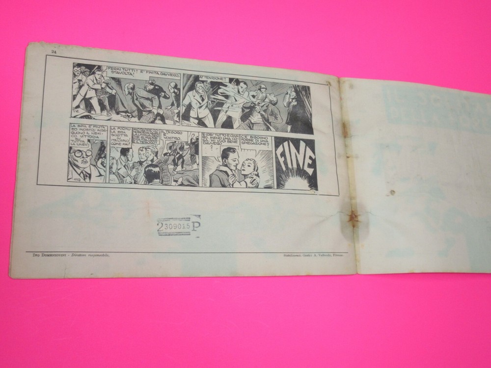 ALBI VARI Nerbini 1940 "EAST ON FIRE" original!