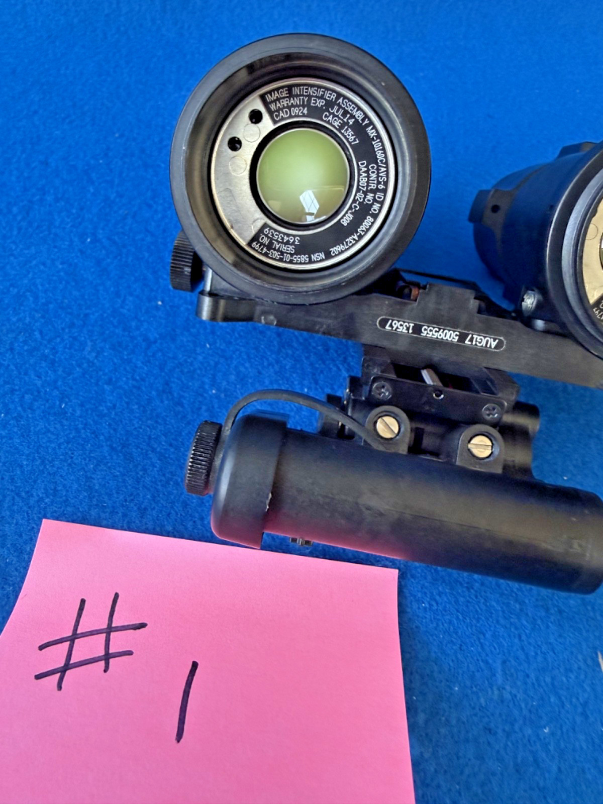 ANVIS 9 AN/AVS-9 Night Vision Goggles NVG OMNI VII TUBES #1