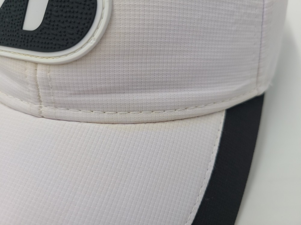 Bridgestone Golf Strapback Adjustable Hat Cap Polyester Men Women White Black