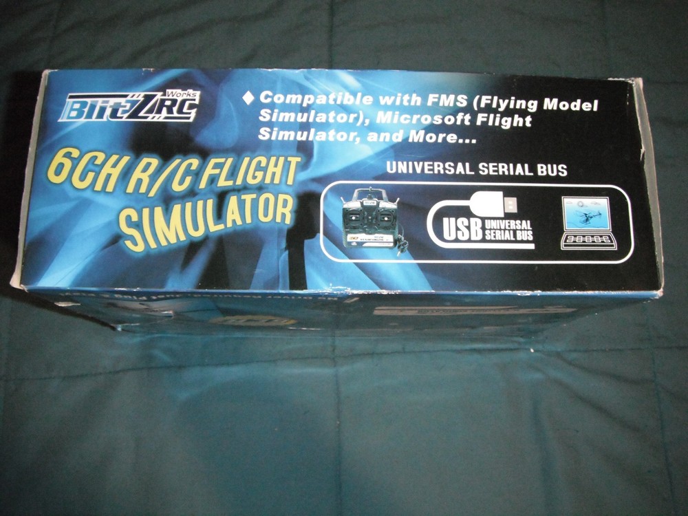 Blitz RC Works6 CH R/C Flight Simulator