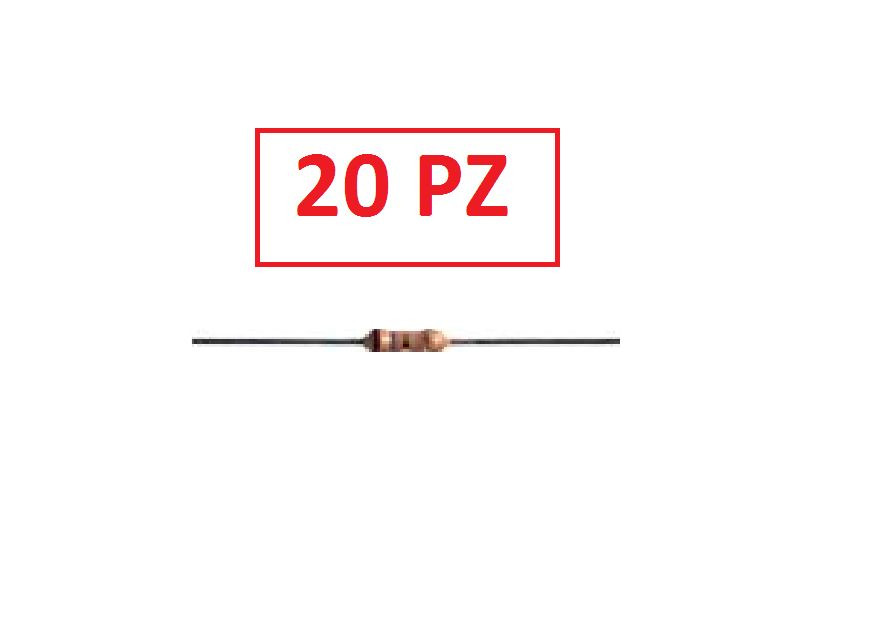 RS. RESISTANCE 1/2 W 5% 2.7 ohm COAL LAYER - PACK 20 pcs