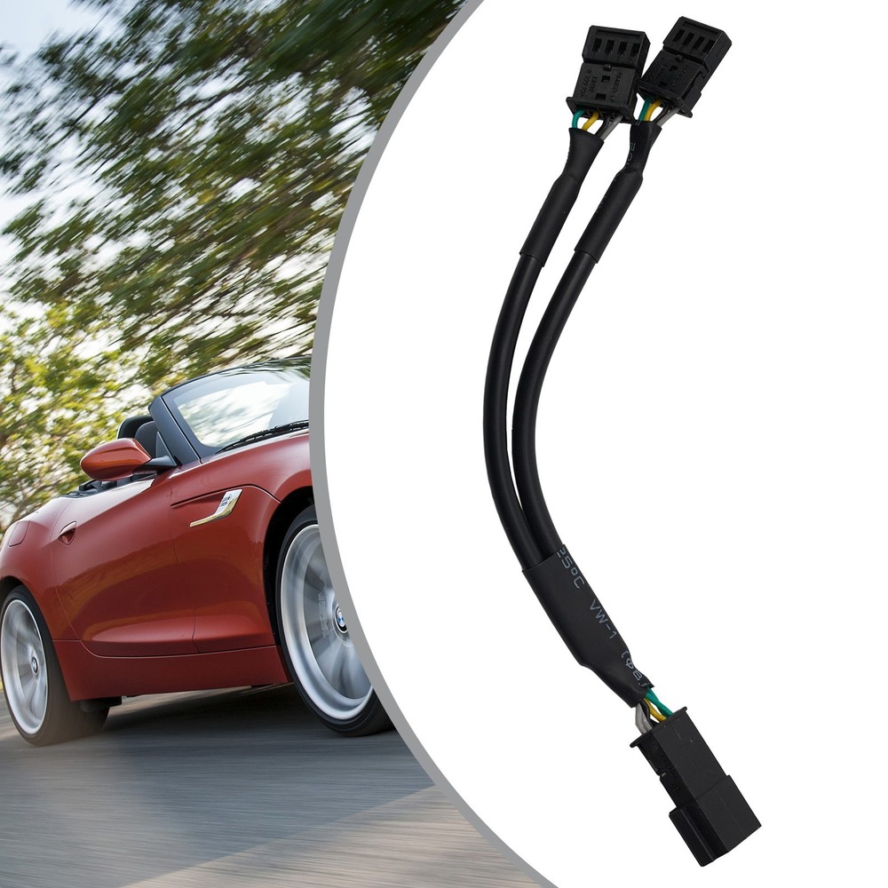 Car Electronics Accessoreis ECU Y Splitter Black Cable Wire Controller NBT Touch