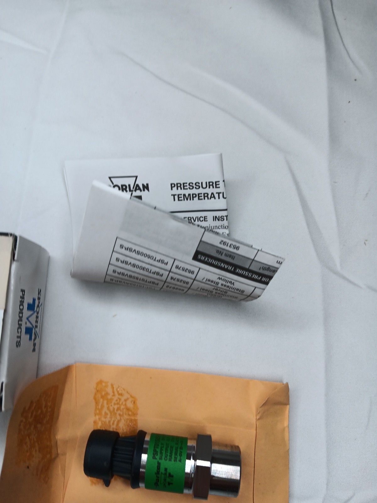 Sporlan PSPT0150SVSP-S Pressure Transducer Temp Sensor Item #952572 New in Box