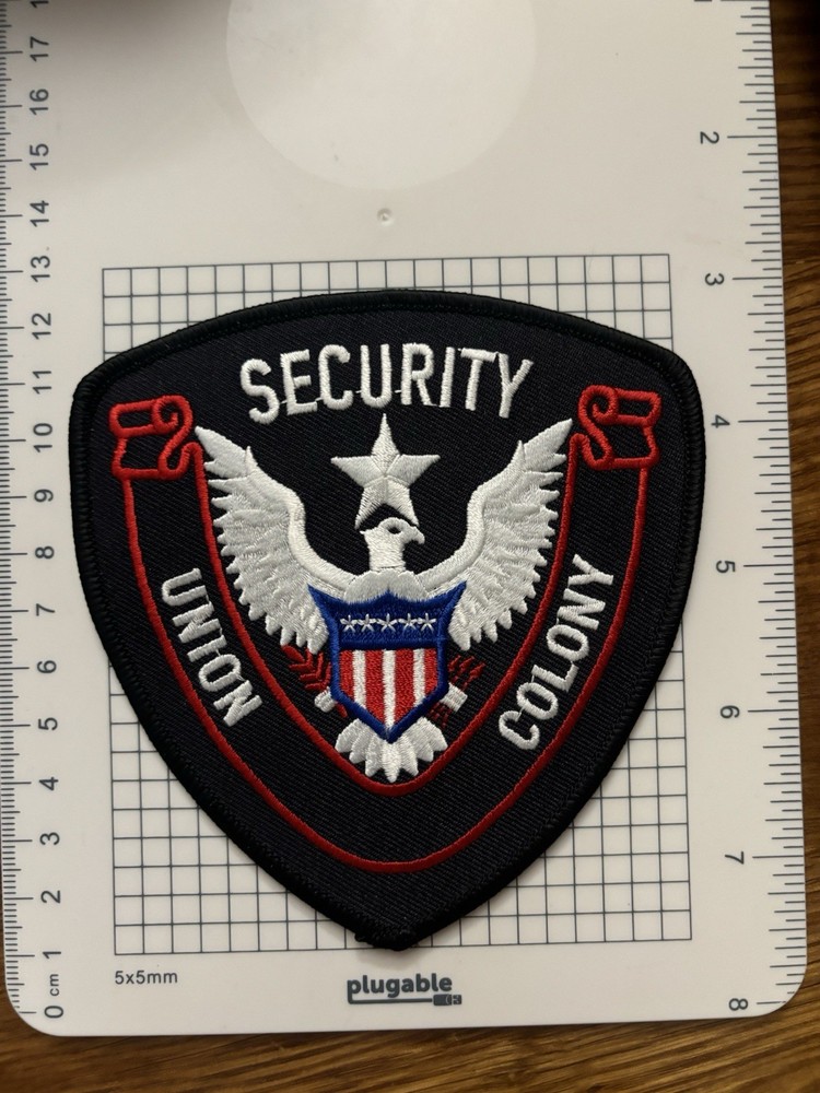 Union Colony Security Atlanta Georgia patch New
