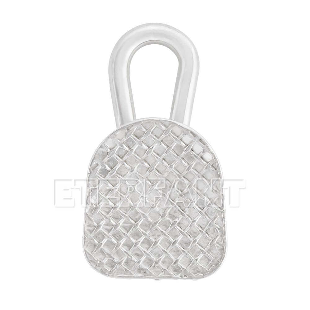 10PCs ETERFANT Dental Orthodontic Lingual Button Bondable Round/Rectangular Base