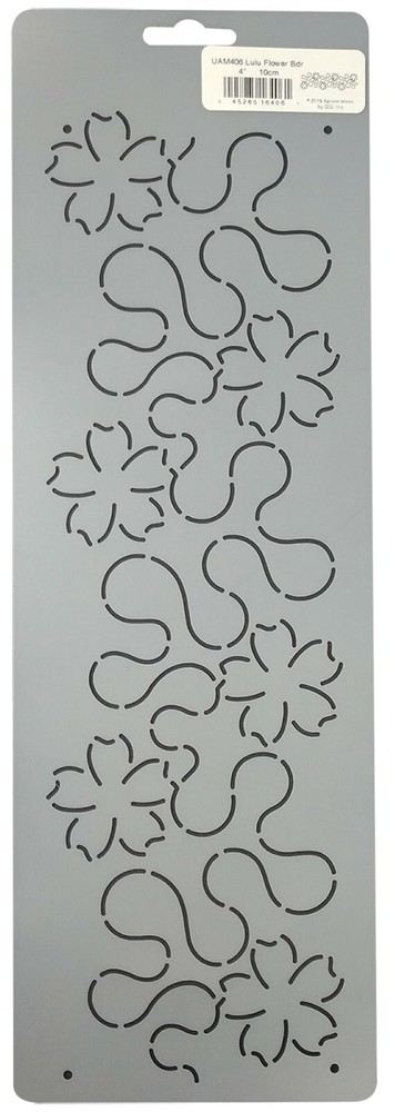 Border Quilting Stencils Spring Flower Quilt Pattern Continuous Line Templates