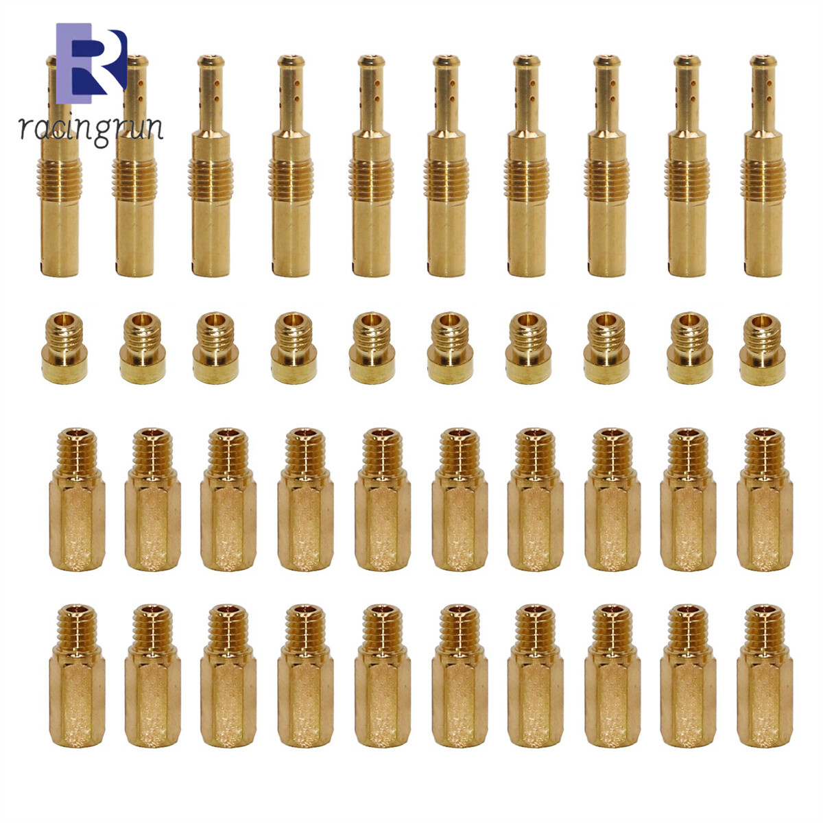 40x Carburetor Main Jet Pilot/Slow Jet Needle Kit For Keihin FCR PWK OKO CVK PWM