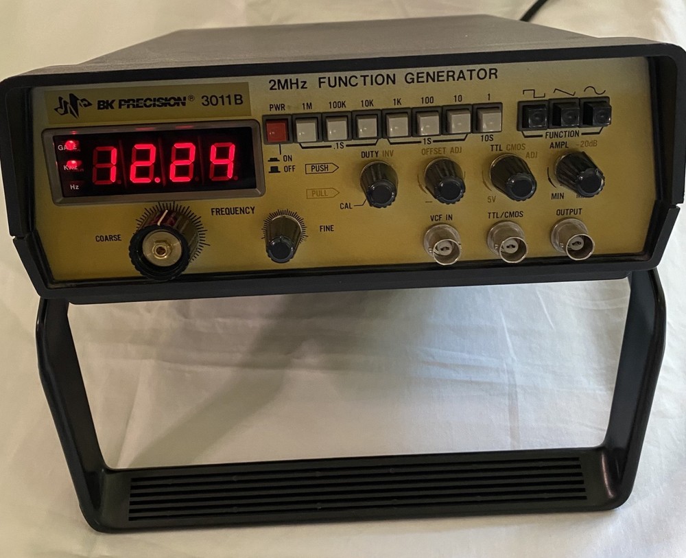 BK Precision 3011B 2MHz Function Generator with power cord
