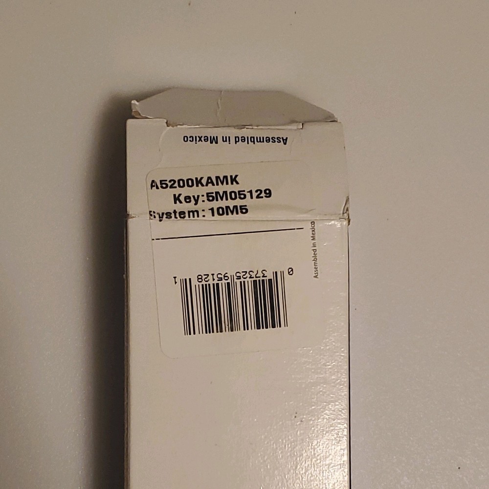 American Lock A5200 Padlock, Keyed Different, Standard Shackle, Rectangular