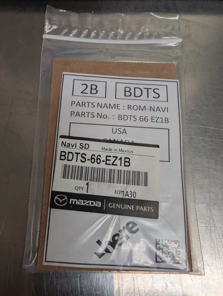 BDTS-66-EZ1 Mazda SD Card Memory Card