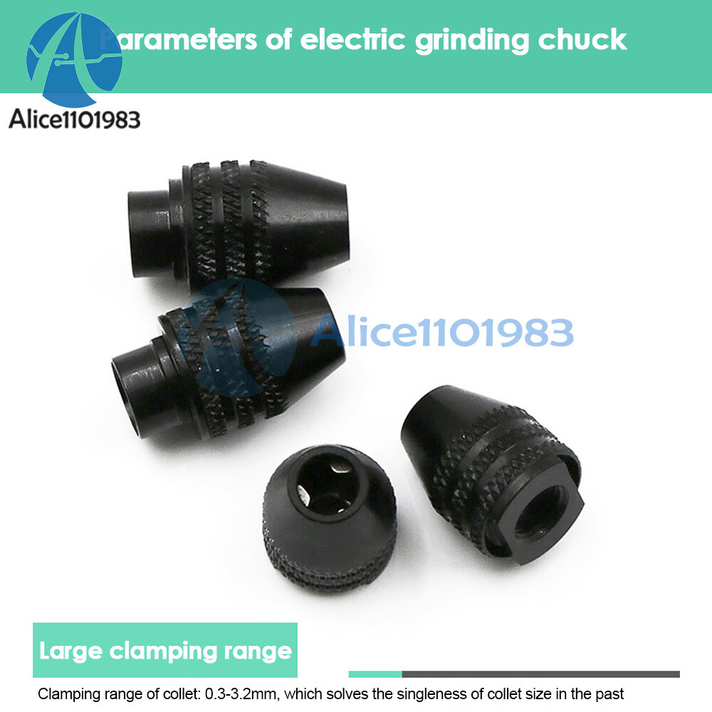 M7 M8 Universal Keyless Chuck Quick Change Dremel Rotary Tools Drill Accessory