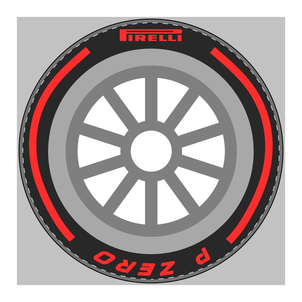 Leather F1 Pirelli Soft Mouse Mat