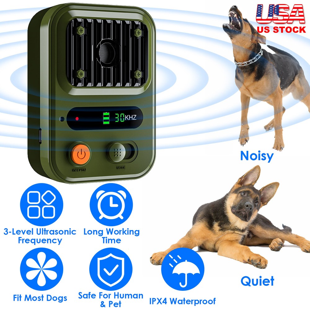 Anti Barking Device Pet Dog Barking Control Devices for Pet Training Stop Bark