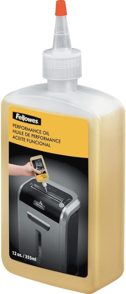 Powershred Performance Shredder Oil 12 oz with Extended Nozzle for Efficiency