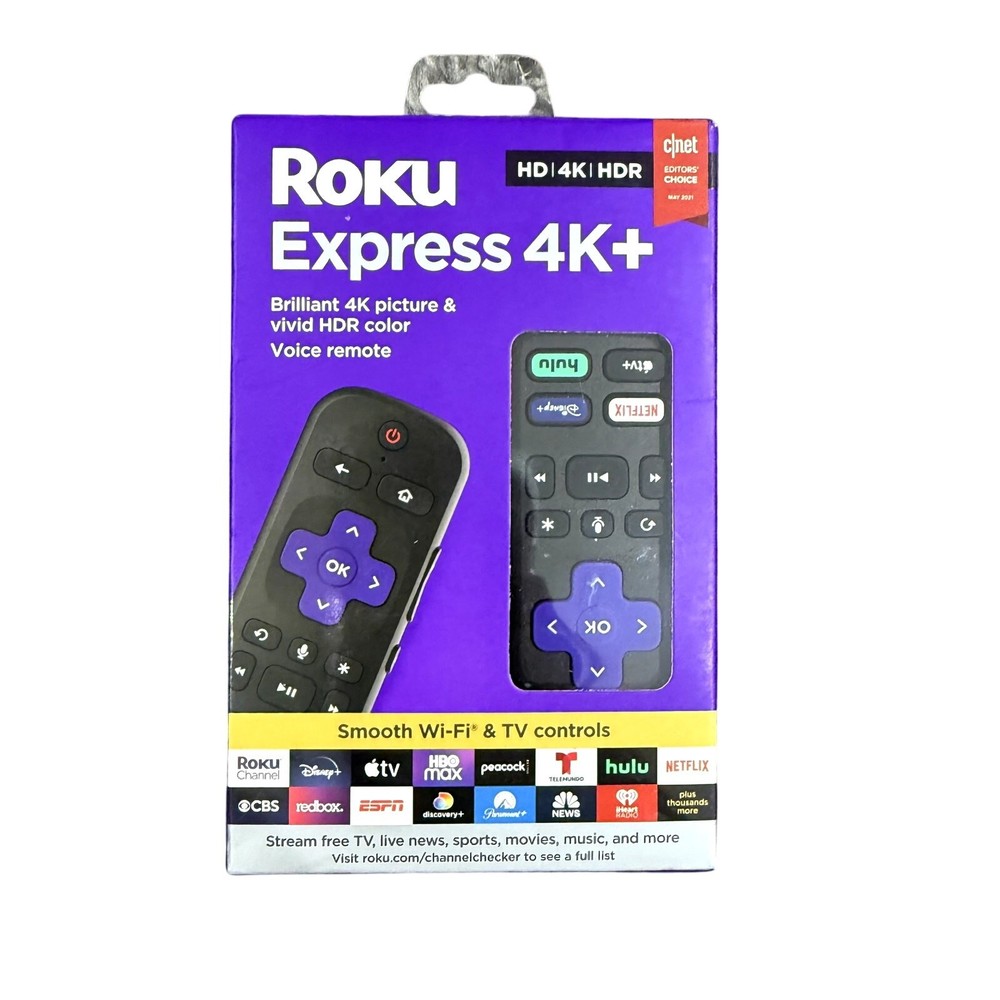 Roku Express 4K+ TV Streaming Device
