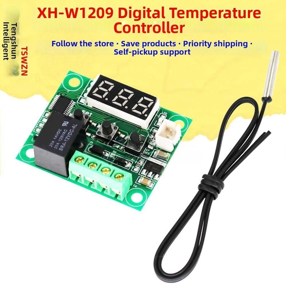 XH-W1209 Thermostat Module with Simple SET + - Interface for Easy Setup