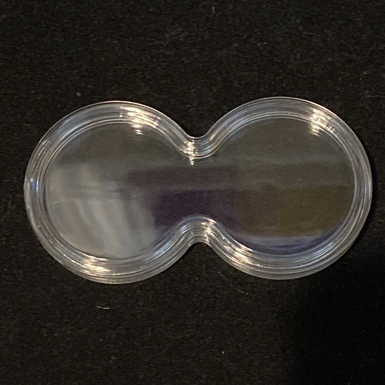 DUO CAPSULE – Infinity double coin STACKABLE capsule **No Precious Metals**