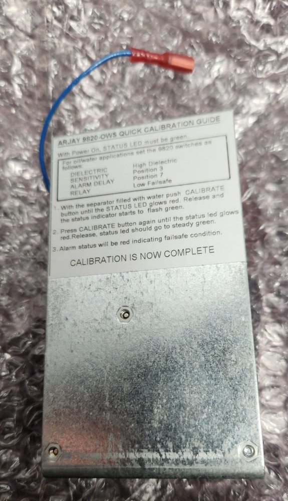 Arjay 9820/30 Differential Level Switch -NOS-