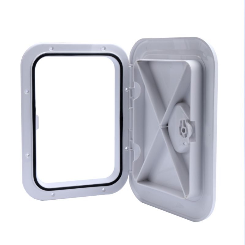 Marine Access Hatch Boat Hatch Lid Deck Access Hatch & Lid 10-5/8" X 14-3/4"